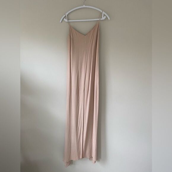 Reformation Dresses & Skirts - Reformation Long Full Length Maxi Dress in Nude Tan color size XS worn once